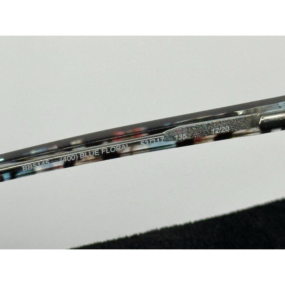 Bebe BB5145 400 Blue Floral 53-17-135 Eyeglasses Frames (C8-07) - Picture 11 of 13